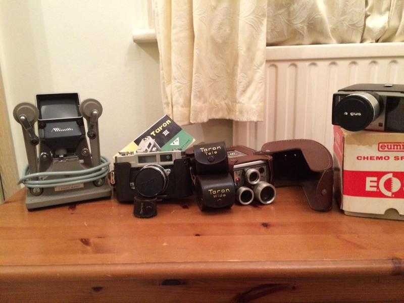 Collectors Cameras and Accessories Bundle