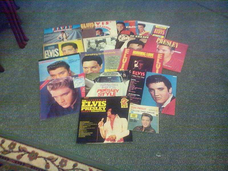 Collectors Elvis records