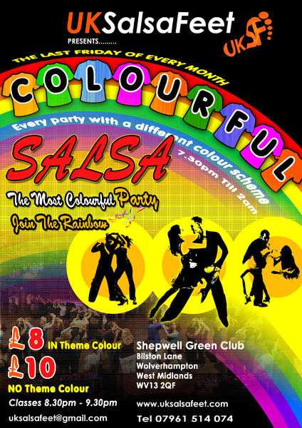 Colourful Salsa Party