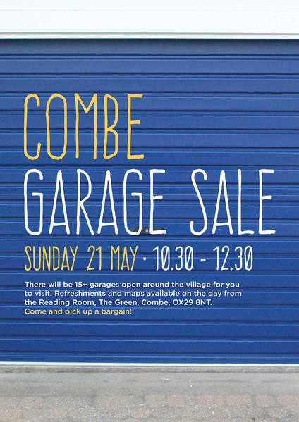 Combe Village Garage Sale