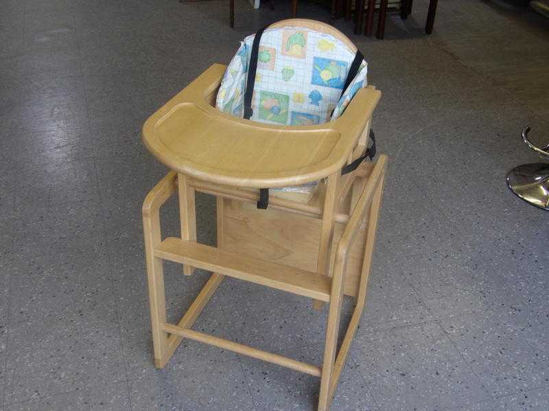 Combi high chair and table