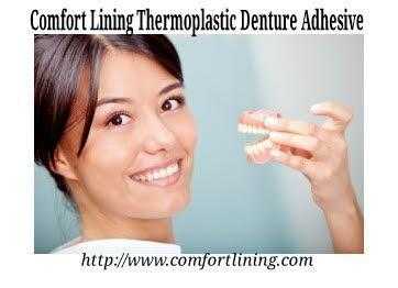 COMFORT LINING THERMOPLASTIC DENTURE ADHESIVE 1 OZ TUBE