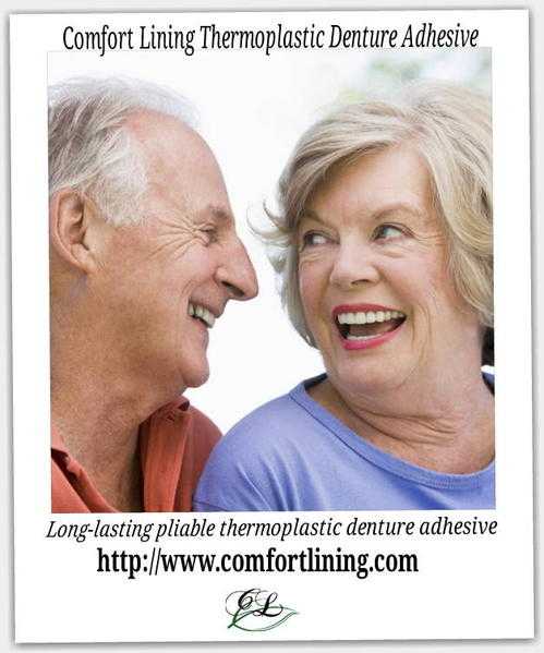 Comfort Lining Thermoplastic Denture Adhesive 1 oz tube