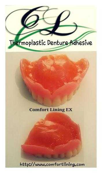 Comfort Lining Thermoplastic Denture Adhesive For Dentures