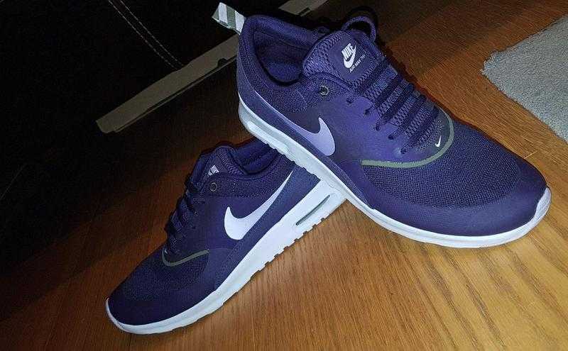Comfortable Size 8 Purple Nike Air Max Thea Knit Women039s Trainers