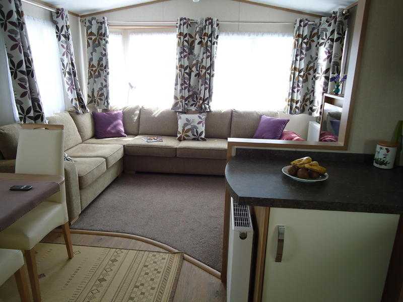 Comfortable Static Caravan with delightful views