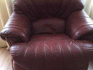 COMFY Leather Armchair