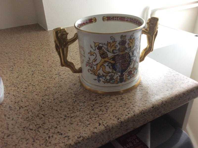 Commemorative coronation mug