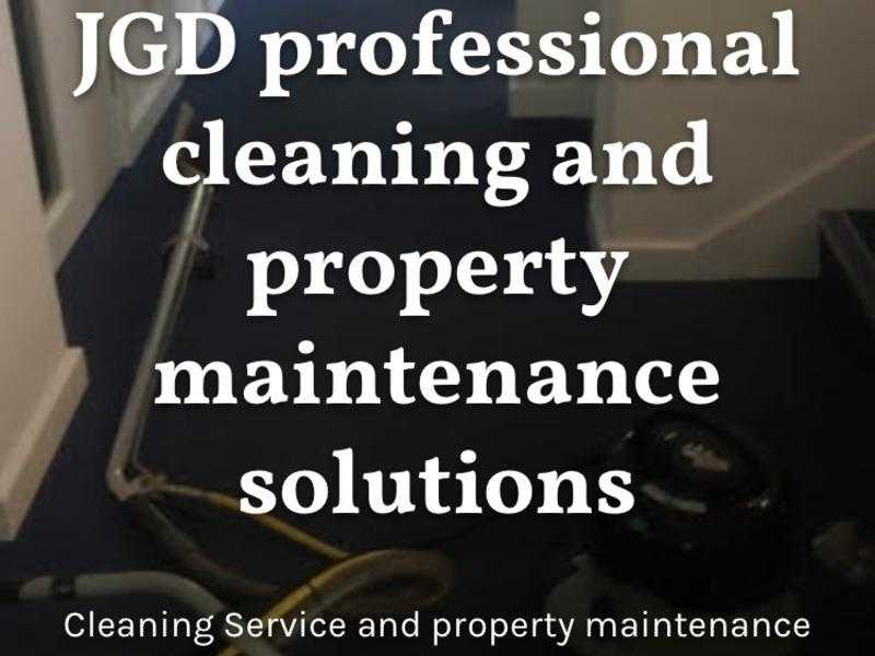 Commercial cleaning and maintenance services