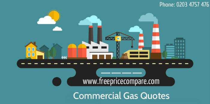 Commercial gas comparison