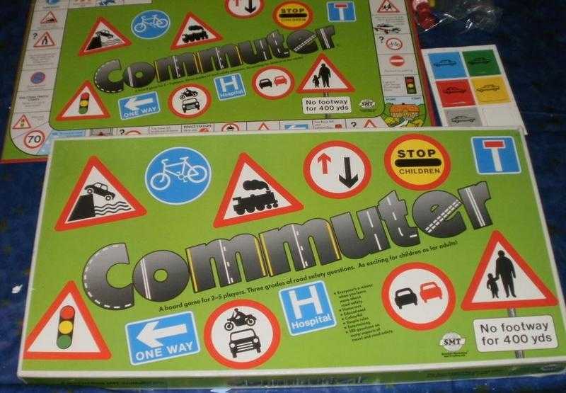 COMMUTER BOARD GAME A ROAD SAFETY GAME