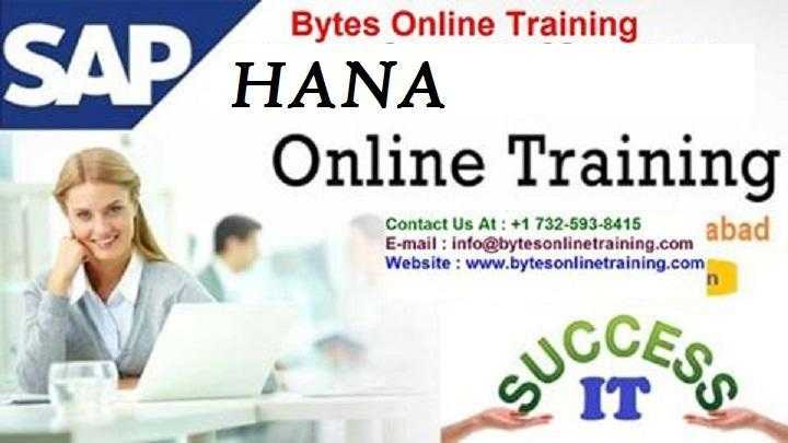 Complete Course to Master you in SAP HANA Online Training - Bytes Online Training