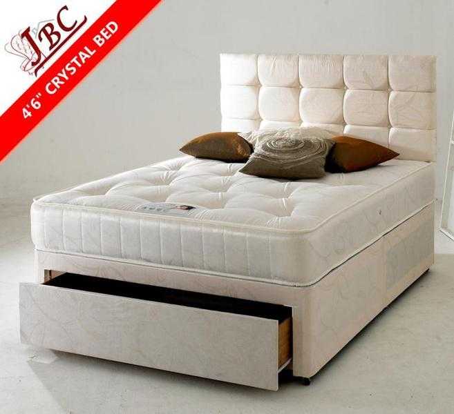 COMPLETE DOUBLE BED CRYSTAL - SPECIAL OFFER