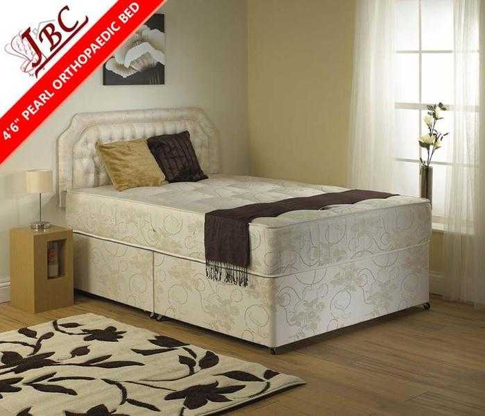 COMPLETE DOUBLE BED PEARL ORTHOPAEDIC - SPECIAL OFFER