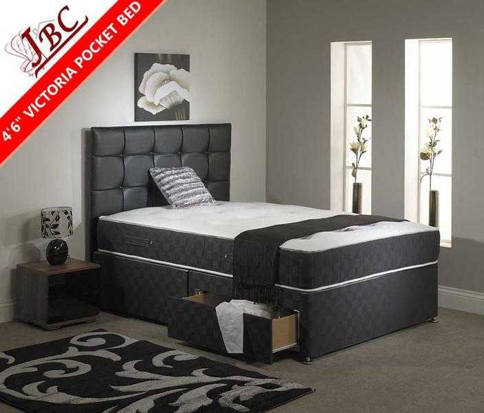 COMPLETE DOUBLE BED VICTORIA (POCKET) - SPECIAL OFFER