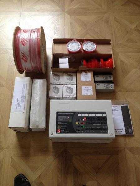Complete fire alarm system