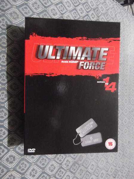 Complete Ultimate Force 8-DVD boxed set - As New