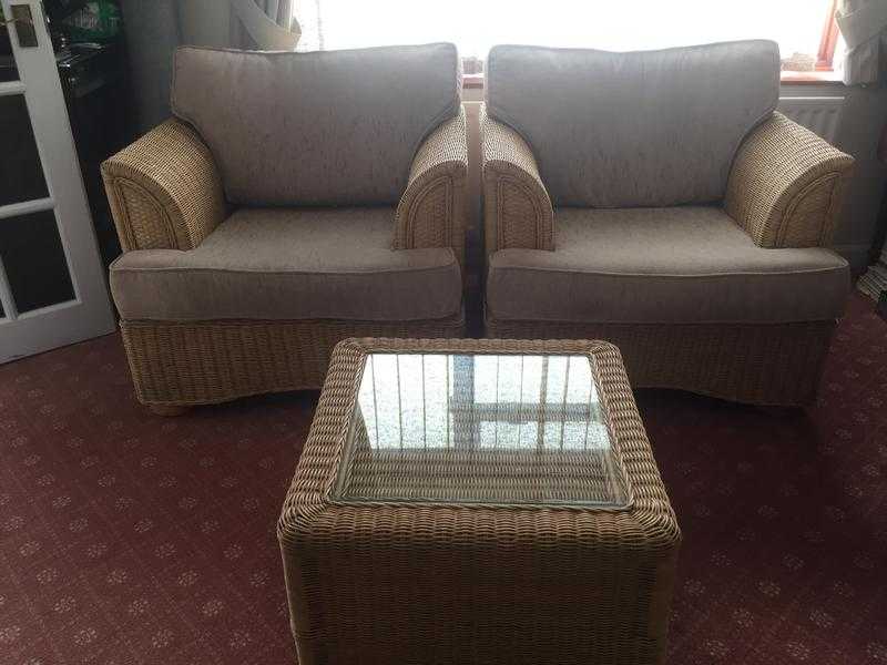 Conservatory chairs amp Coffee Table