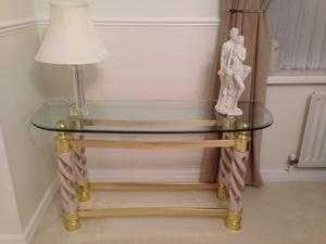 Console table