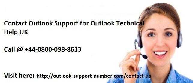 Contact us  44-0800-098-8613  Outlook Contact Number UK