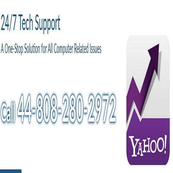 Contact Yahoo Customer Service at 44-808-280-2972