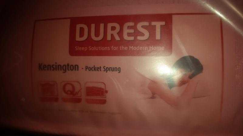 Cool Blue Memory Foam Mattress Pocket Sprung 5ft King.Brand new