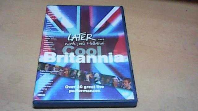 COOL BRITANNIA-DVD-LATER WITH JOOLS HOLLAND-30 x LIVE PERFORMANCES