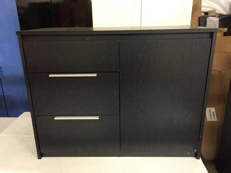 Copenhagen 1-Door, 3-Drawer Compact Sideboard