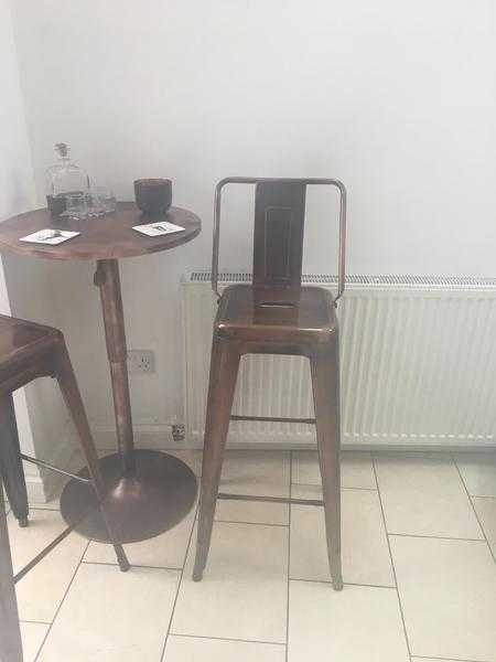 Copper Bar chairs stools