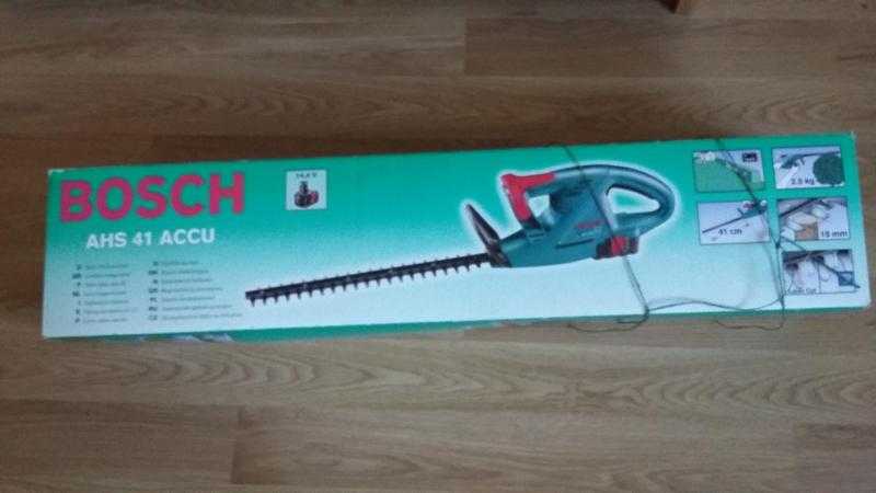 cordless hedgecutter