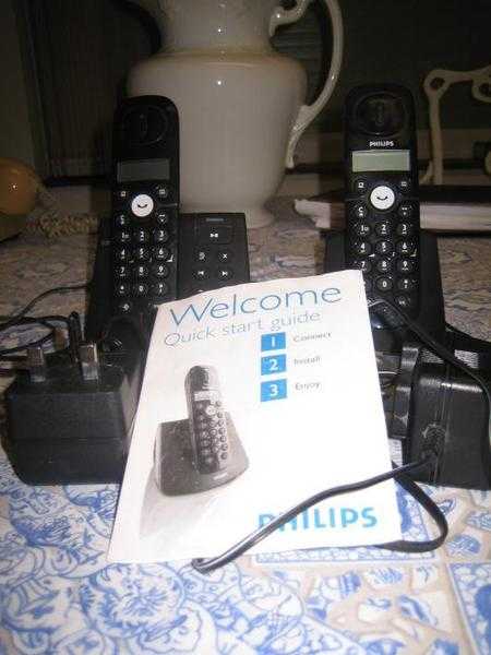 Cordless telephone base stationamp satellite