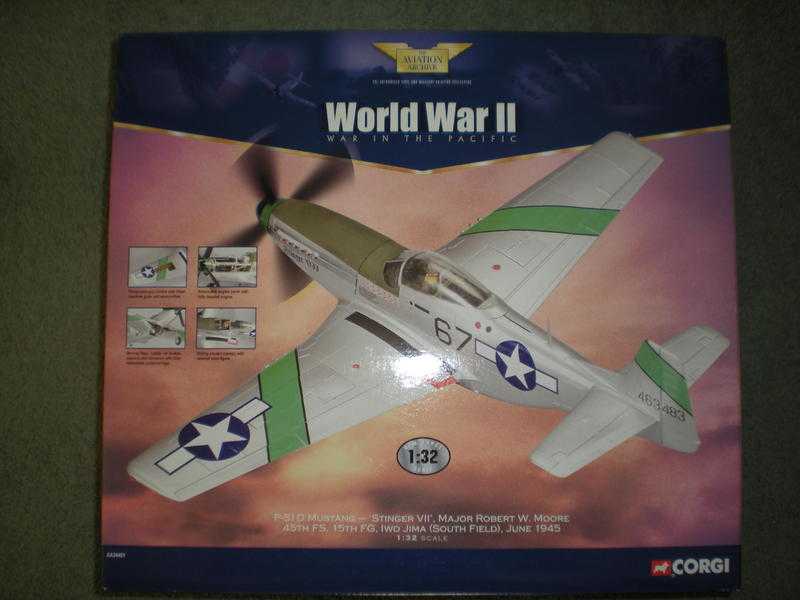 Corgi Aviation Archive - world war 2 Mustang - BRAND NEW in box