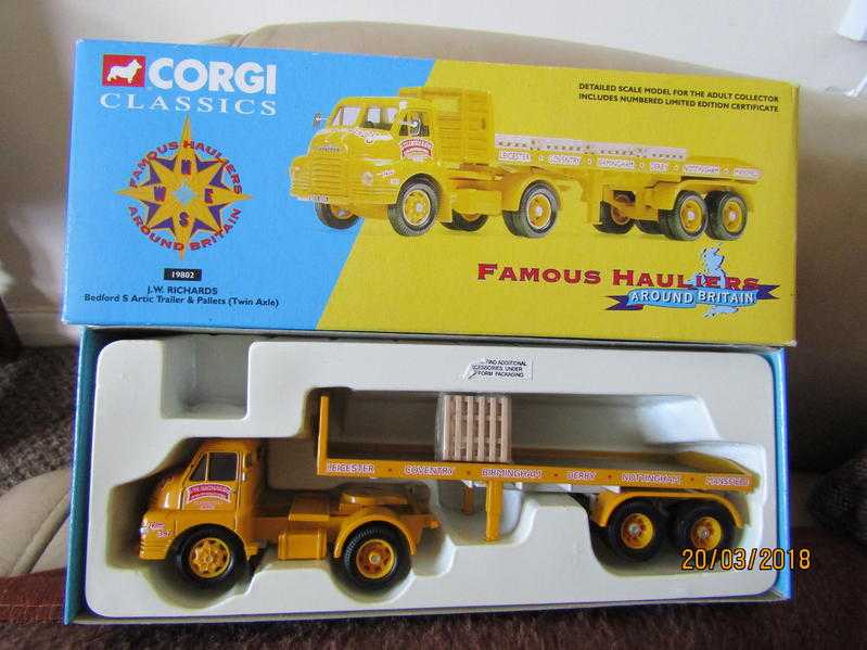 CORGI CLASSICS S TYPE BEDFORD