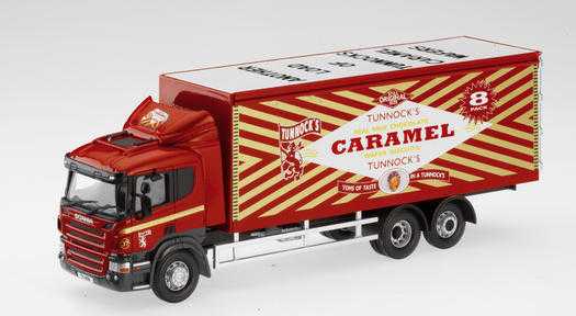 CORGI ROAD TRANSPORT HAULIERS OF RENOWN SCANIA P Box Lorry - TUNNOCK039S CC14202