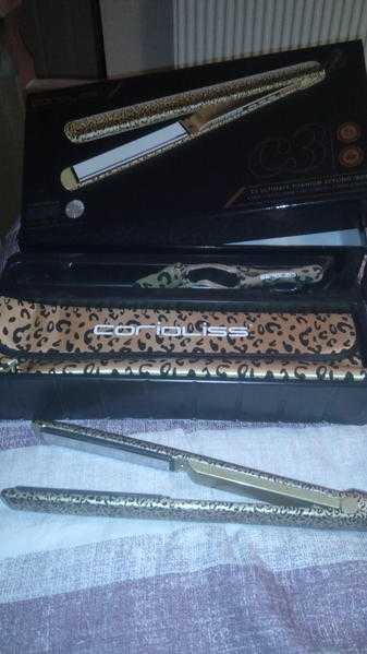 Corioliss c3( leopard design) hair straighteners