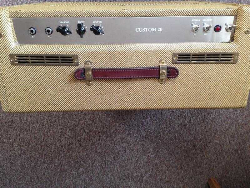 Cornell custom 20 all valve , hand wired guitar amp