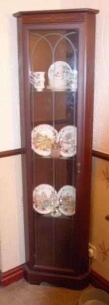 CORNER DISPLAY CABINET