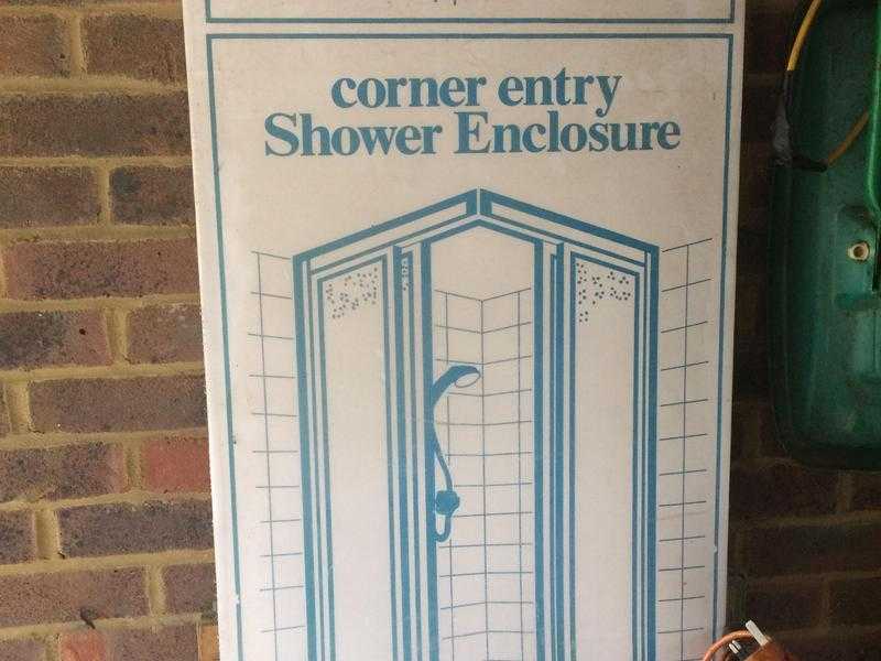 Corner Entry Shower Screen