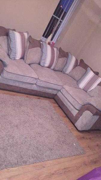 Corner sofa and chair for sale