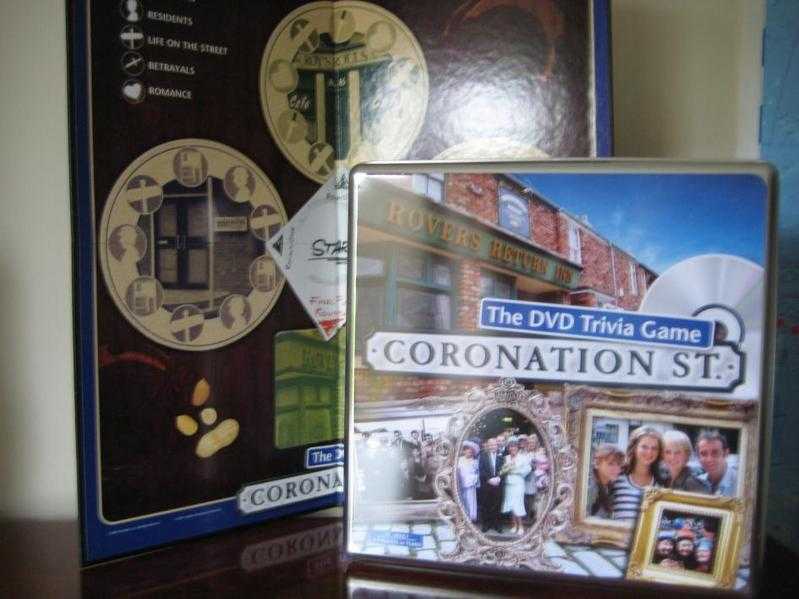 CORONATION STREET DVD TRIVIA GAME