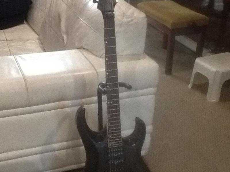 Cort X9 electric guitar metallic black