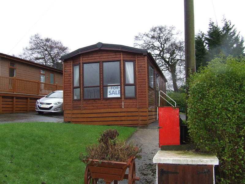 Cosalt Studio Lodge for sale in Forest of Pendle leisure Park Roughlee, Lancs (37x12 ft used)