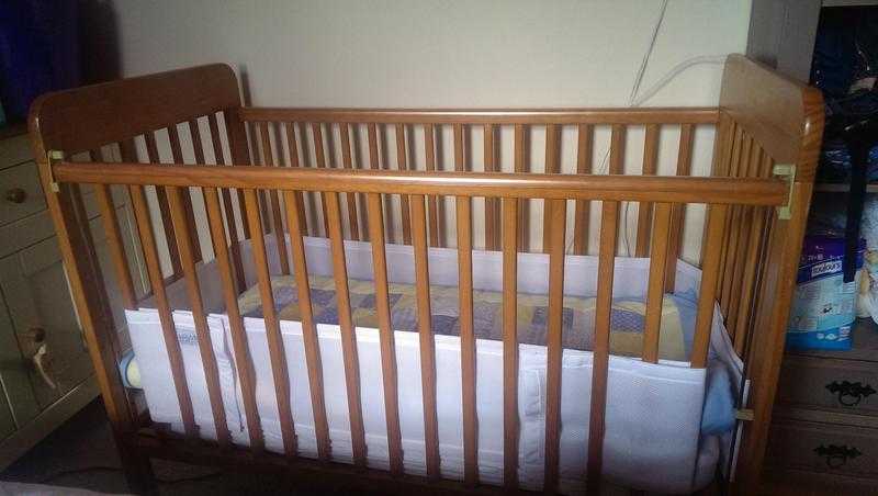 Cosatto Cot for sale with Kiddicare sprung mattress (if wanted).