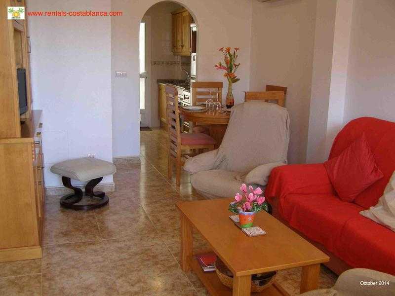 Costa Blanca, Spain, 1st floor apartment.  Holiday Accommodation