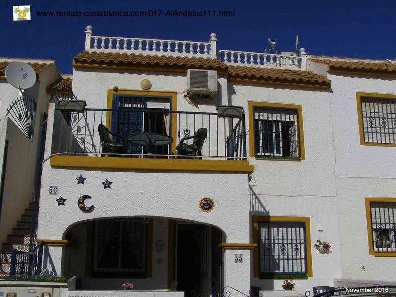 Costa Blanca, Spain. 3 bedroom, sleeps up to 6 160-315 per week (SM017