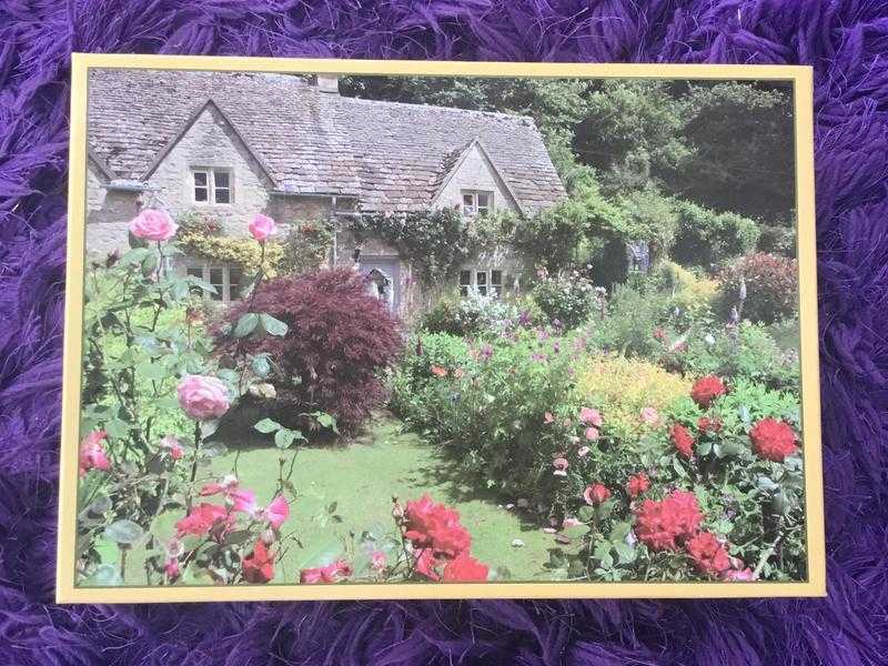 Cotswold cottage garden puzzle 1000 pieces VGC