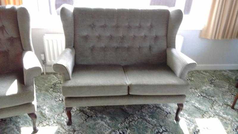 COTTAGE STYLE SETTEE and ARMCHAIR
