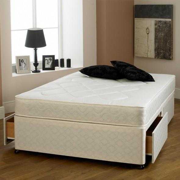 Countess 4ft6 Double Mattress amp Divan Set from Southern Home Furnishings