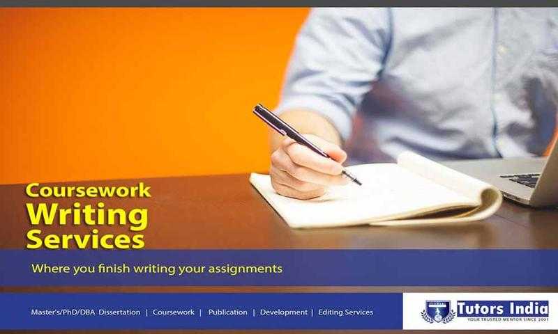 Coursework Writing Help  Tutors India