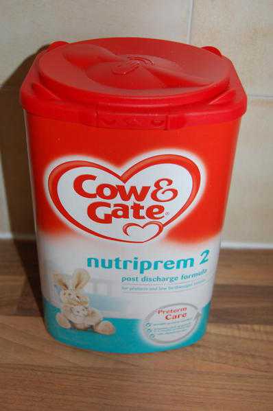 Cow amp gate nutriprem 2 post discharge formula 900m unopened tub